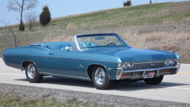 1968 Chevrolet Impala SS 427 Tribute-CONVERTIBLE- SEE VIDEO Stock ...