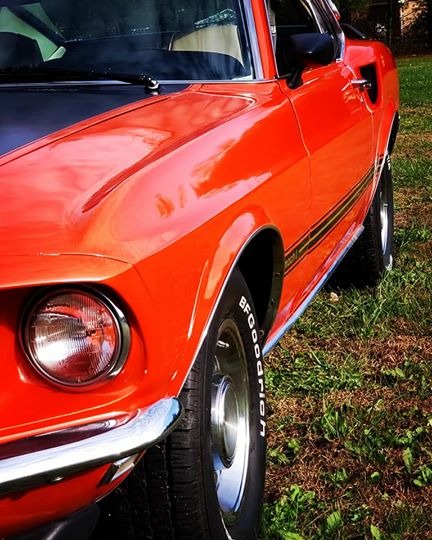 1969 Ford Mustang -MACH 1-RARE FACTORY CALYPSO CORAL-PS PB ...