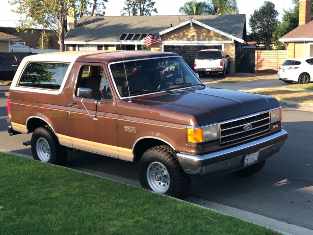 1991 Ford Bronco -EDDIE BAUER-ORIGINAL PAINT/MILES-4X4-FRAME OFF ...