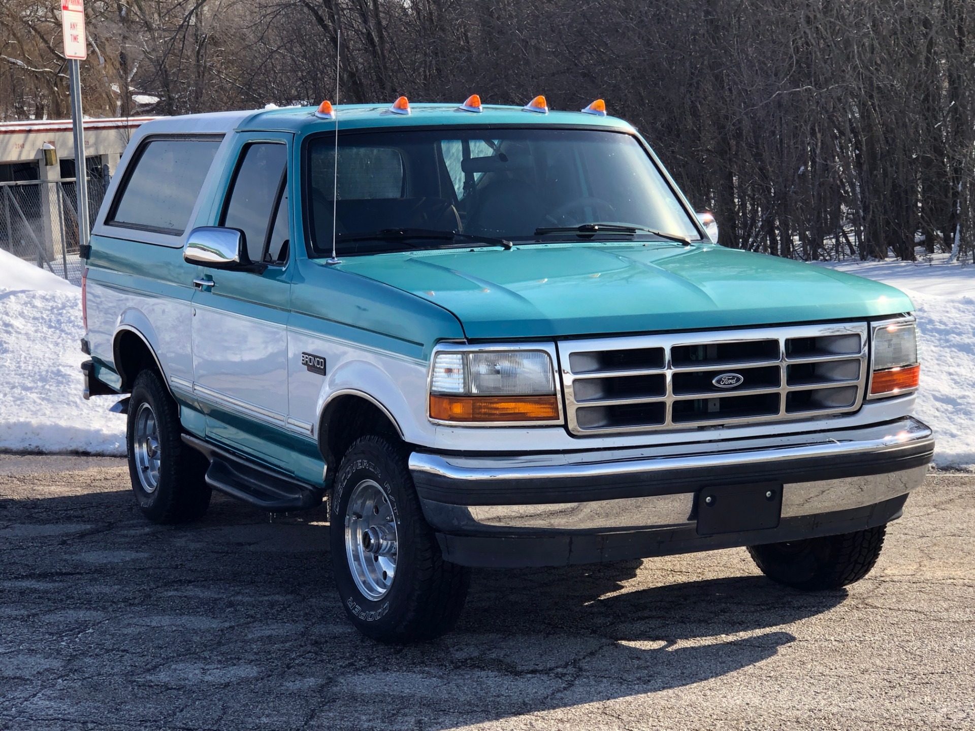 1995 Ford Bronco -XLT SPORT-4x4-ARIZONA RUST FREE-ORIGINAL PAINT-VIDEO ...