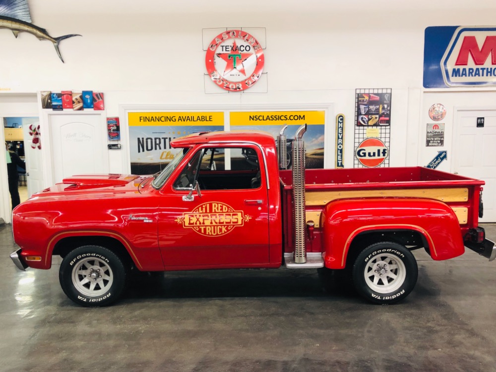 1980 Dodge Pickup -1/2 TON- Lil Red Express Tribute - Stock # 80KFCV ...