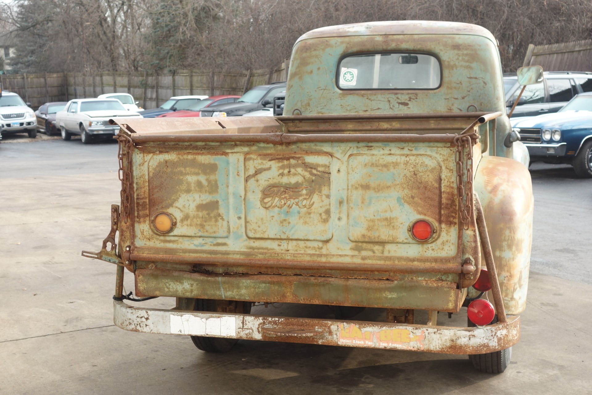 1949 Ford F2 -PICKUP-ORIGINAL PATINA PAINT- 4-SPEED/V8-VIDEO Stock ...