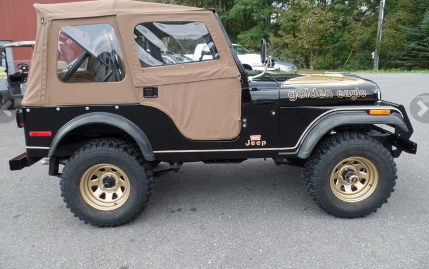 1978 Jeep Cj 5 Golden Eagle Soft Top Fiberglass Body 304 V8