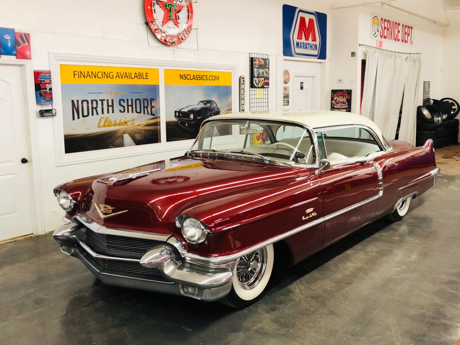 1956 Cadillac Coupe DeVille -RESTORED 2 DOOR HARDTOP FROM ARIZONA-SEE ...