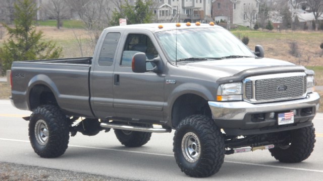 2003 Ford F250 Lariet XLT-SUPER DUTY LIFTED-sold by owner Stock ...