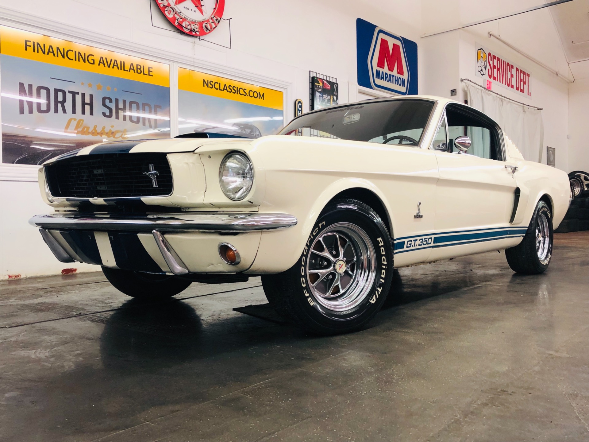 1966 Ford Mustang -GT 350 SHELBY COBRA FASTBACK TRIBUTE-RACING STRIPES