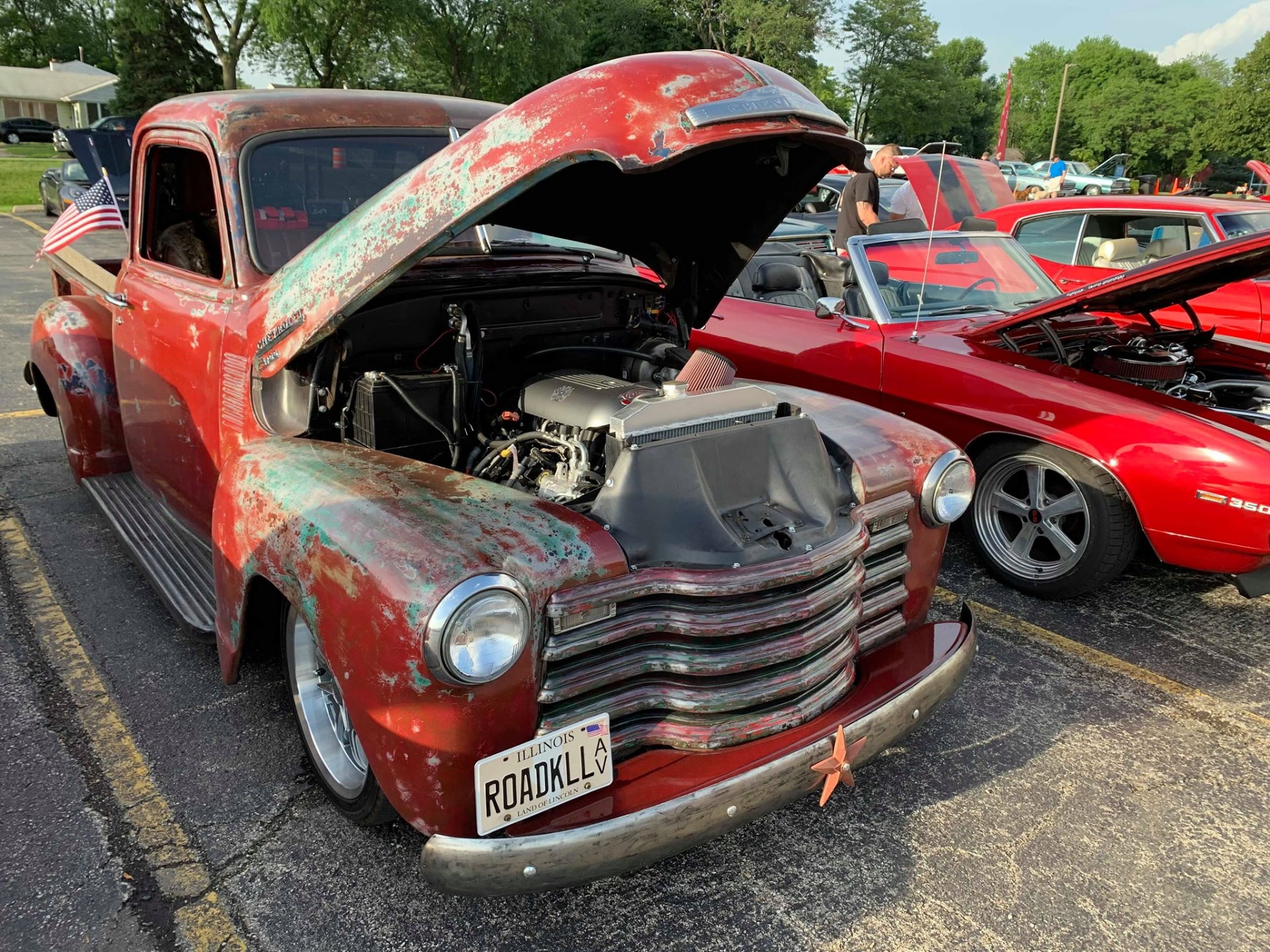 1950 Chevrolet Pickup 3100 5 Window Patina Fuel Injected Pro Touring ...