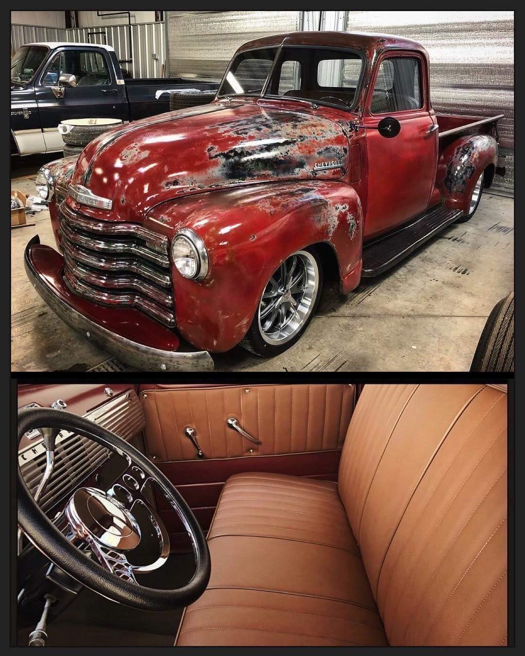 1950 Chevrolet Pickup 3100 5 Window Patina Fuel Injected Pro touring ...