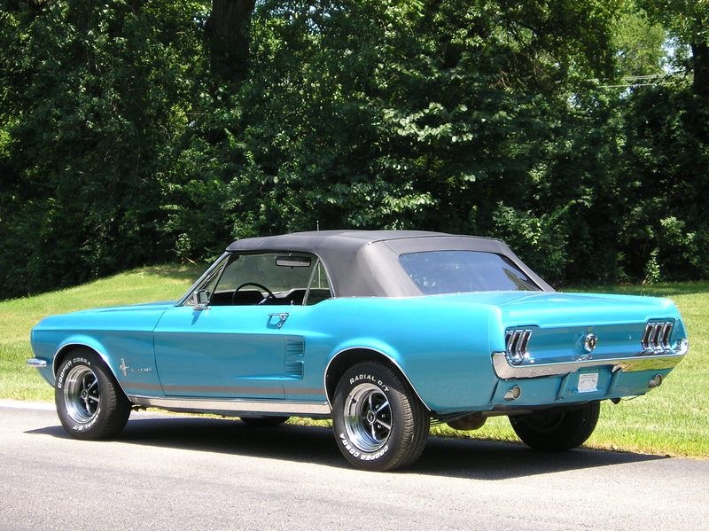 1967 Ford Mustang -289 C CODE FUN CONVERTIBLE-SEE VIDEO Stock ...