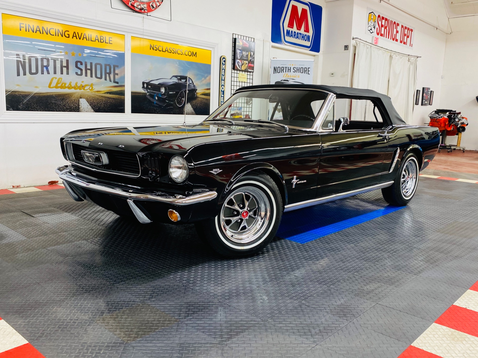 1965 Ford Mustang - CONVERTIBLE - RAVEN BLACK - C CODE 289 - SEE VIDEO ...