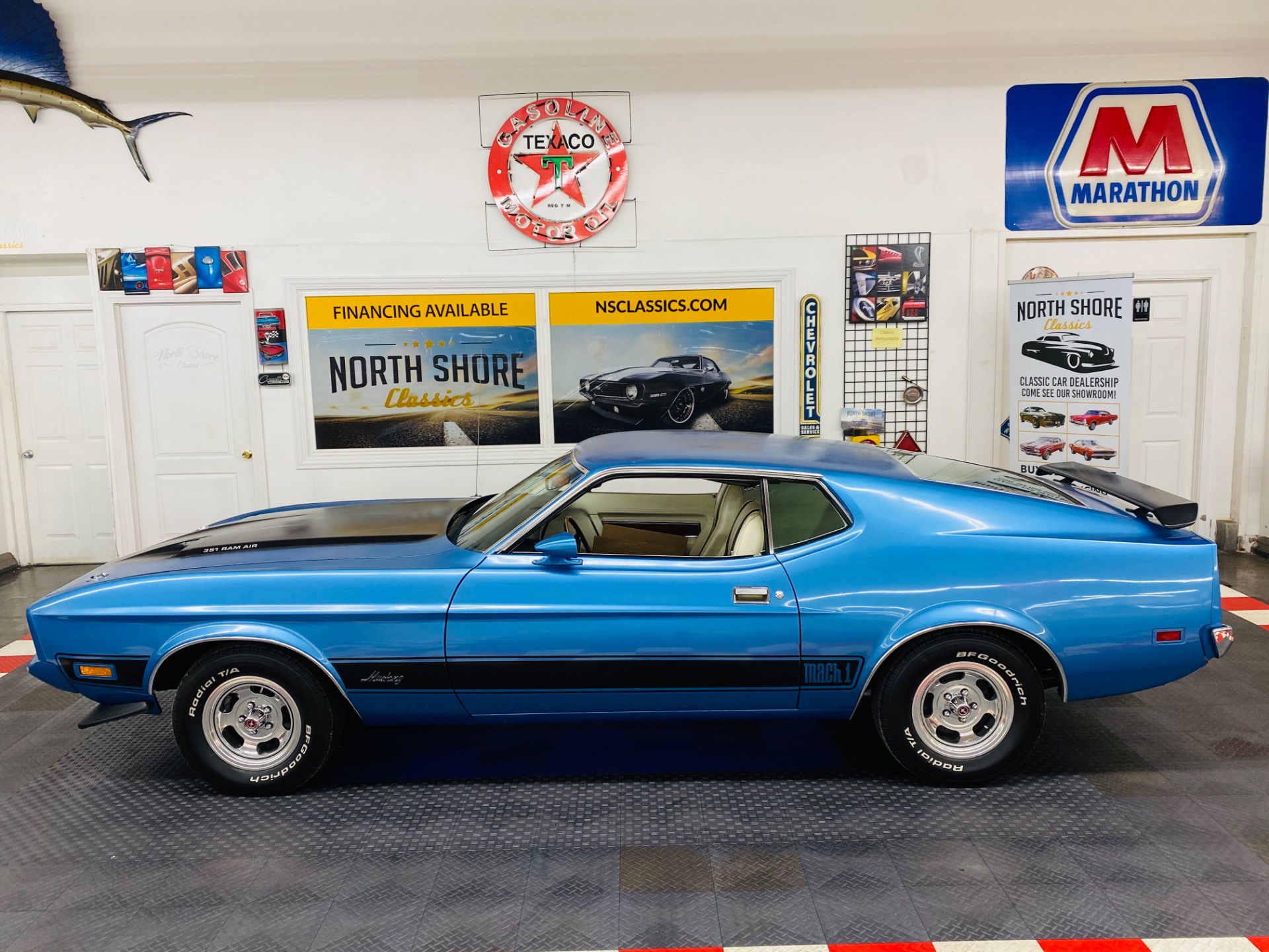 1973 Ford Mustang - MACH 1 - 351 ENGINE - FACTORY A/C - 4 SPEED - SEE ...