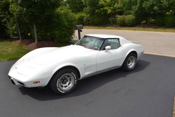 Used 1976 Chevrolet Corvette 86k Original Miles-1500 Miles On Complete 