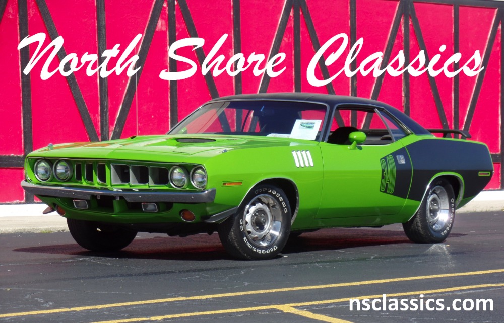 Used 1971 Plymouth Cuda -Sassy Grassy Green-Featured in the Movie ...