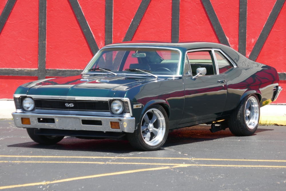 Used 1972 Chevrolet Nova -BUILT STROKER ENGINE-NEWER EMERALD GREEN ...