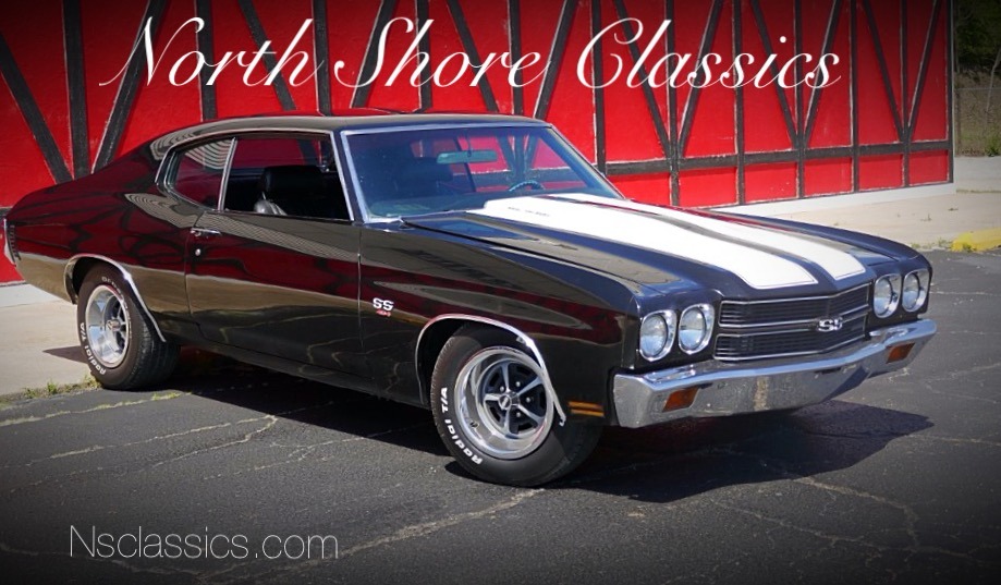 Used 1970 Chevrolet Chevelle -NEWER BLACK PAINT-BIG BLOCK 454 ENGINE ...