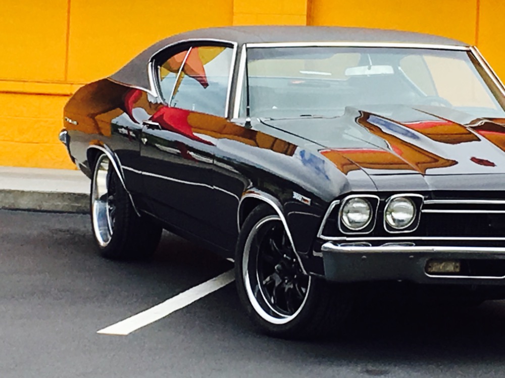 Triple shop black chevelle