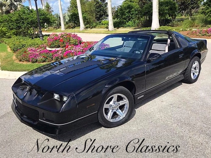 Used 1985 Chevrolet Camaro -IROC Z28-T-TOPS/ 5 SPD-LOW MILES - SEE VIDEO  For Sale (Sold) | North Shore Classics Stock #1712045NSC