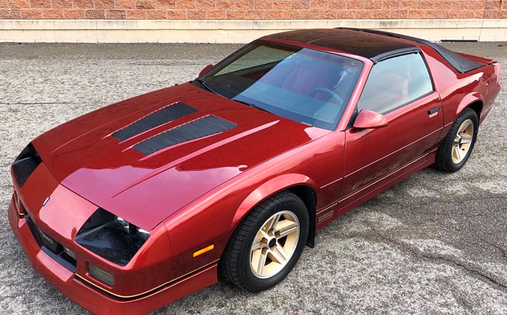 Used 1986 Chevrolet Camaro -IROC Z/28-1 OWNER-Only 34,569 ORIGINAL  MILES-T-TOPS- SEE VIDEO For Sale (Sold) | North Shore Classics Stock  #10750SG
