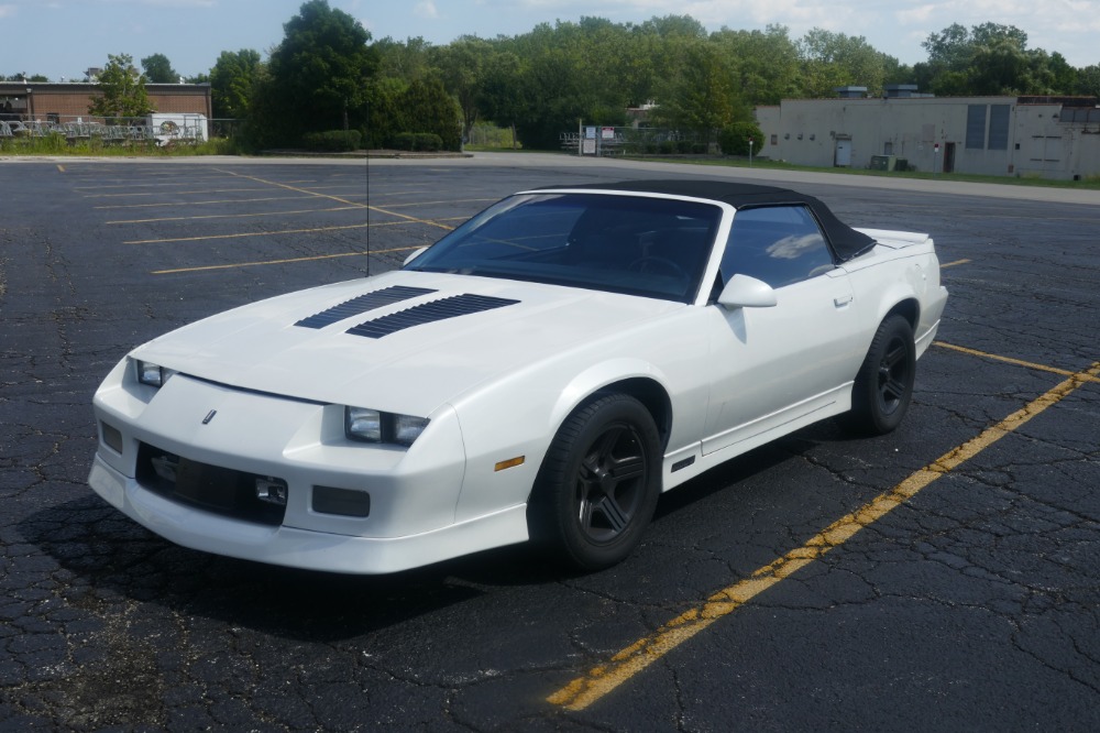Used 1988 Chevrolet Camaro -Z28 - IROC- Z - CONVERTIBLE- SEE VIDEO For Sale  (Sold) | North Shore Classics Stock #1988CV