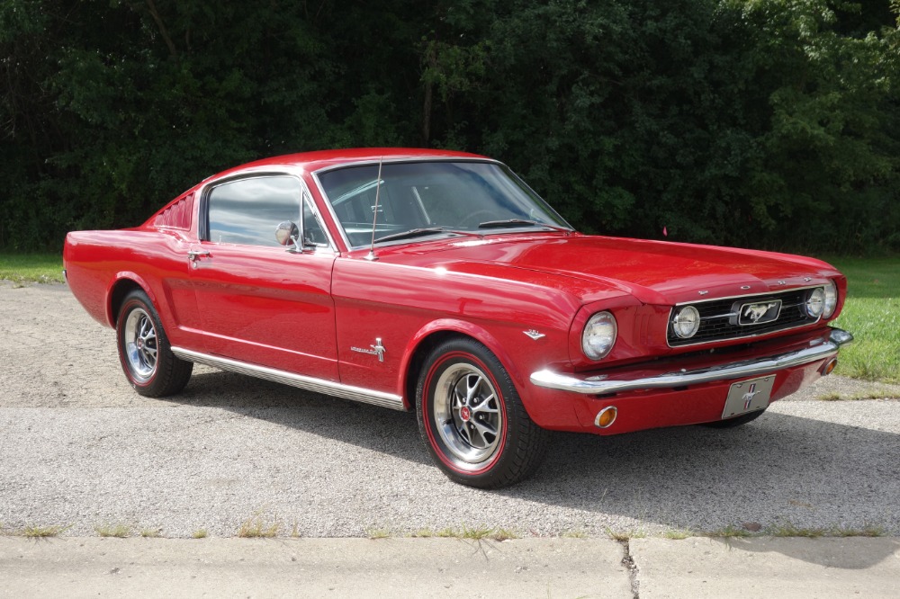 Used 1966 Ford Mustang -MAKE OFFER-FASTBACK-REAL RED CAR-351/AUTO-WITH ...