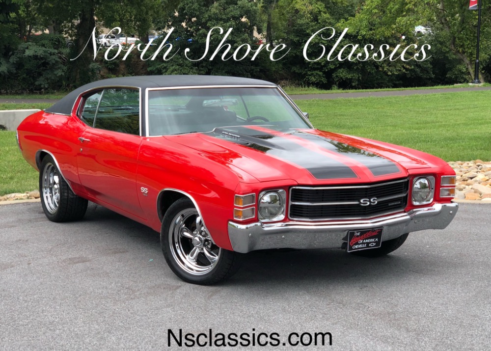 Used 1971 Chevrolet Chevelle -SS454/ 4 WHEEL DISC/12 BOLT/PS-NEW PAINT ...