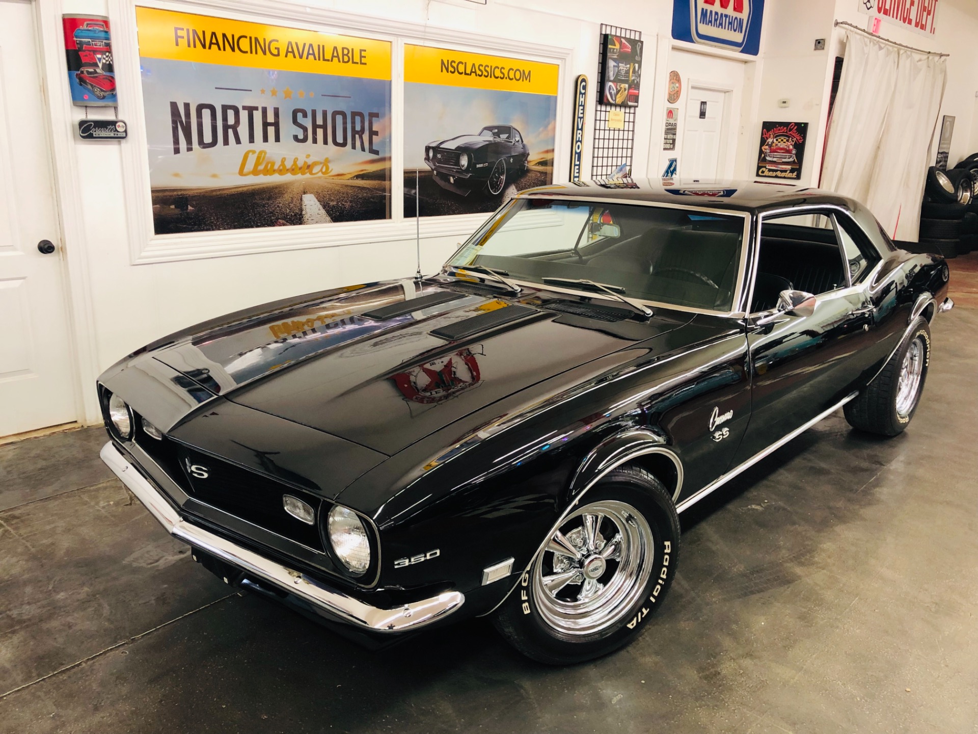 Used 1968 Chevrolet Camaro -TUXEDO BLACK AUTOMATIC MUSCLE CAR-SEE VIDEO For  Sale (Sold) | North Shore Classics Stock #17059NSC