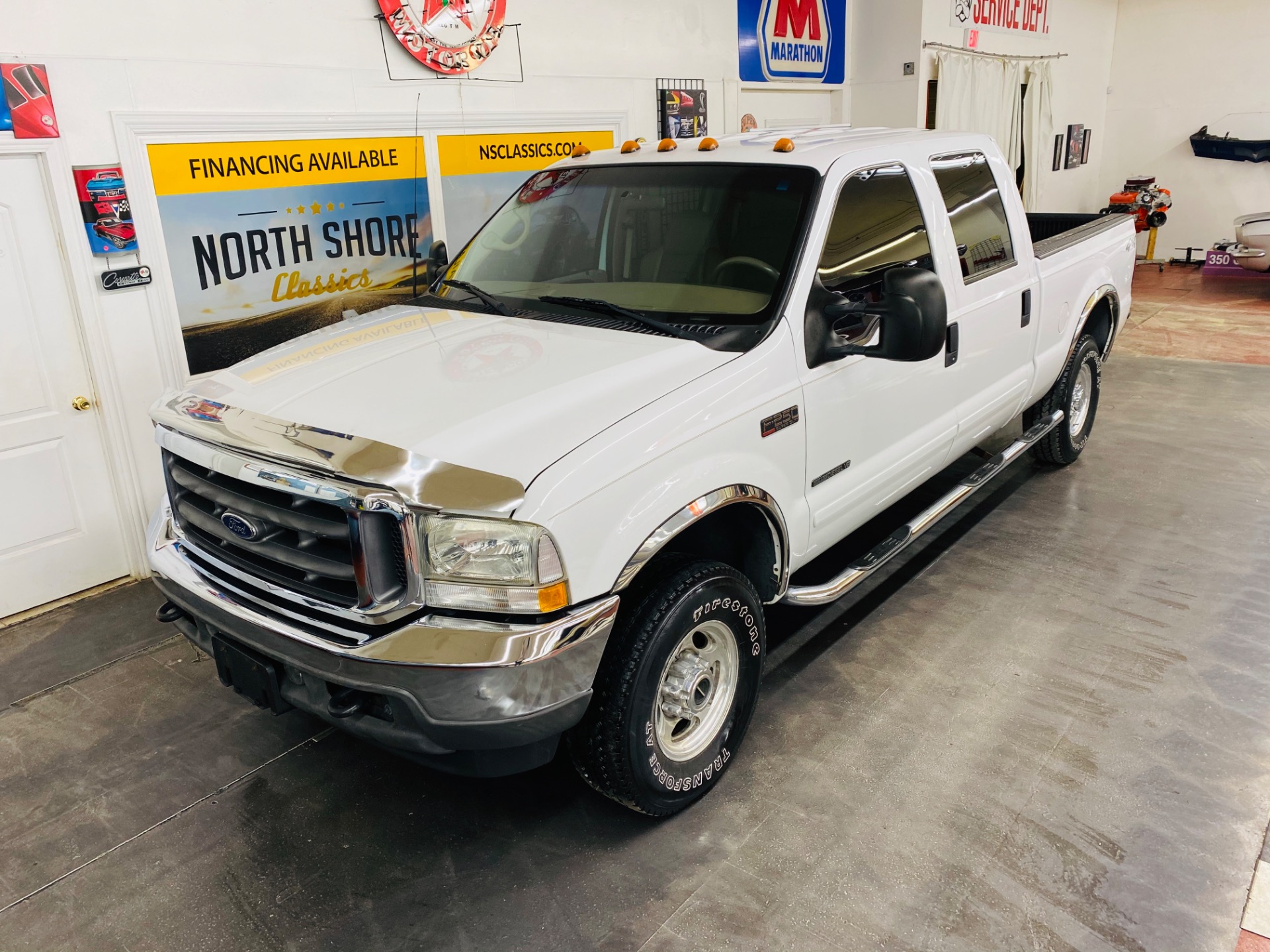 Used 2002 Ford F250 Super Duty LARIAT 7.3L DEISEL 4X4 CREW CAB