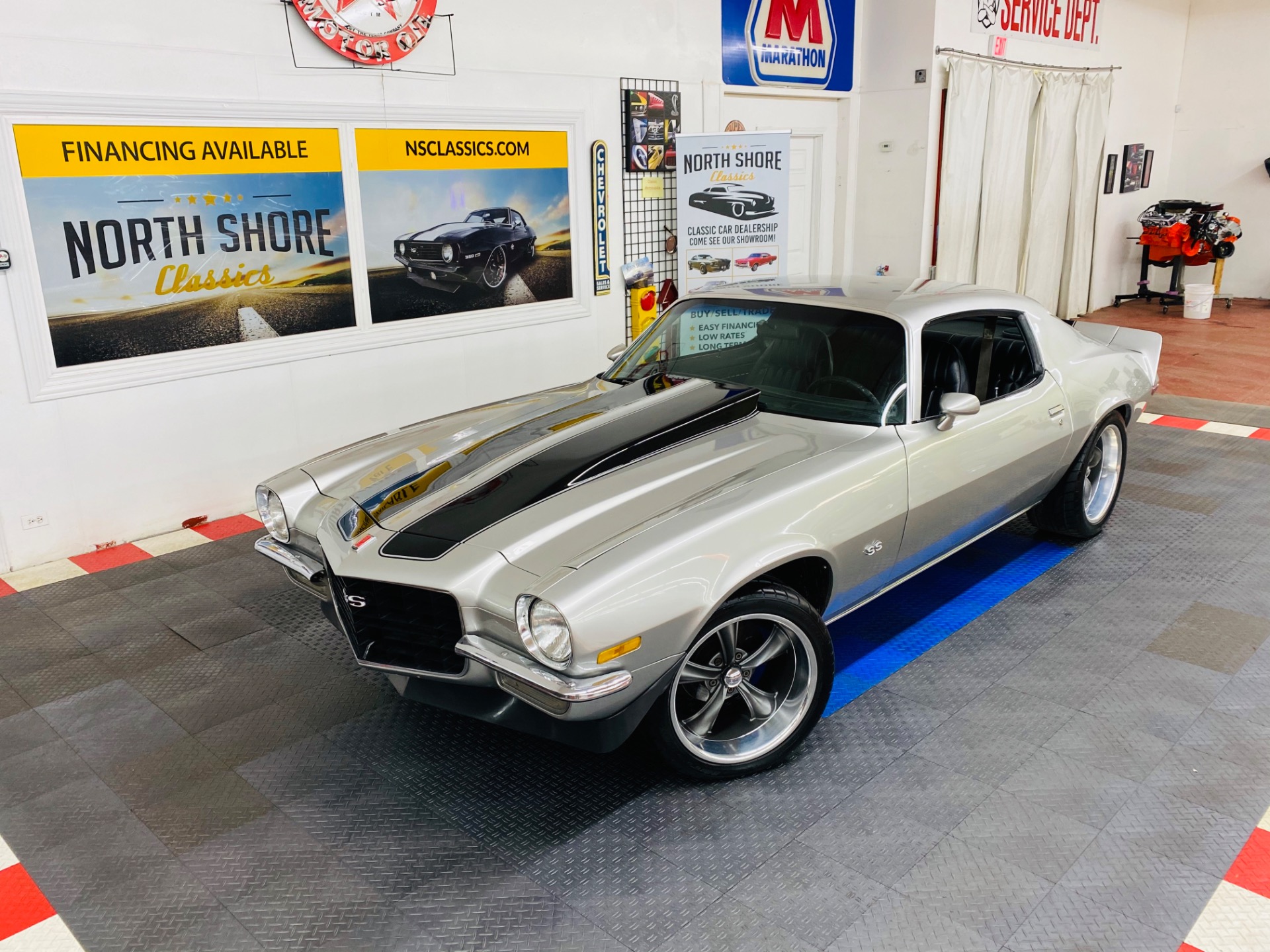 Used 1972 Chevrolet Camaro -SUPER SPORT TRIBUTE - 350 ENGINE - FACTORY A/C  - SEE VIDEO - For Sale (Sold) | North Shore Classics Stock #72745NSC