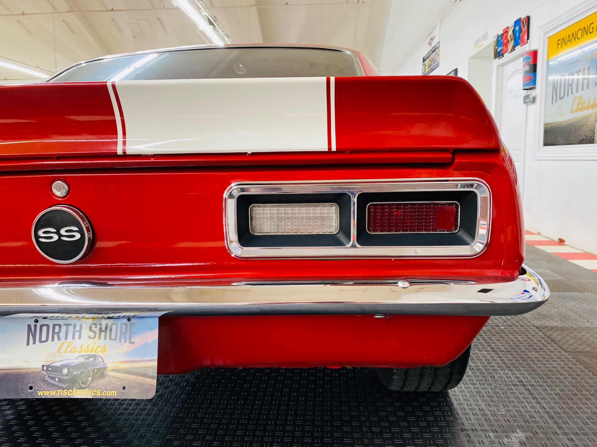 68 camaro deals rear end