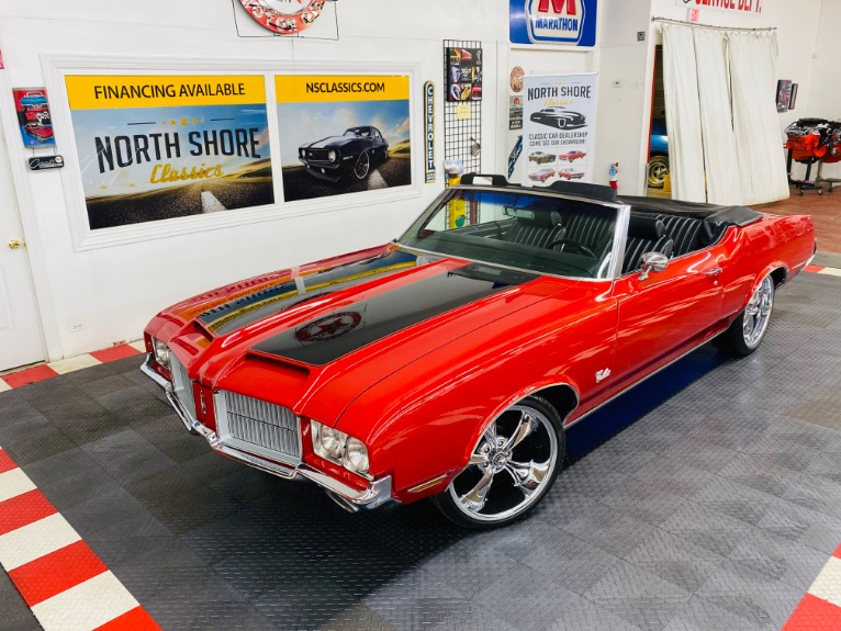 Used 1971 Oldsmobile Cutlass Supreme Convertible SEE VIDEO For Sale Sold North Shore Classics Stock 71594CV