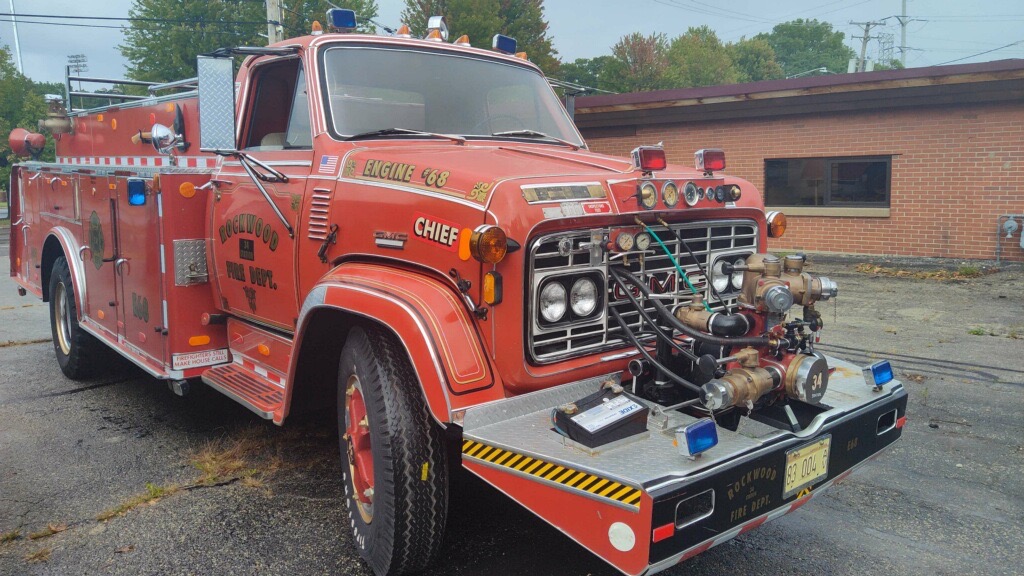 Gmc fire truck power 2024 wheels