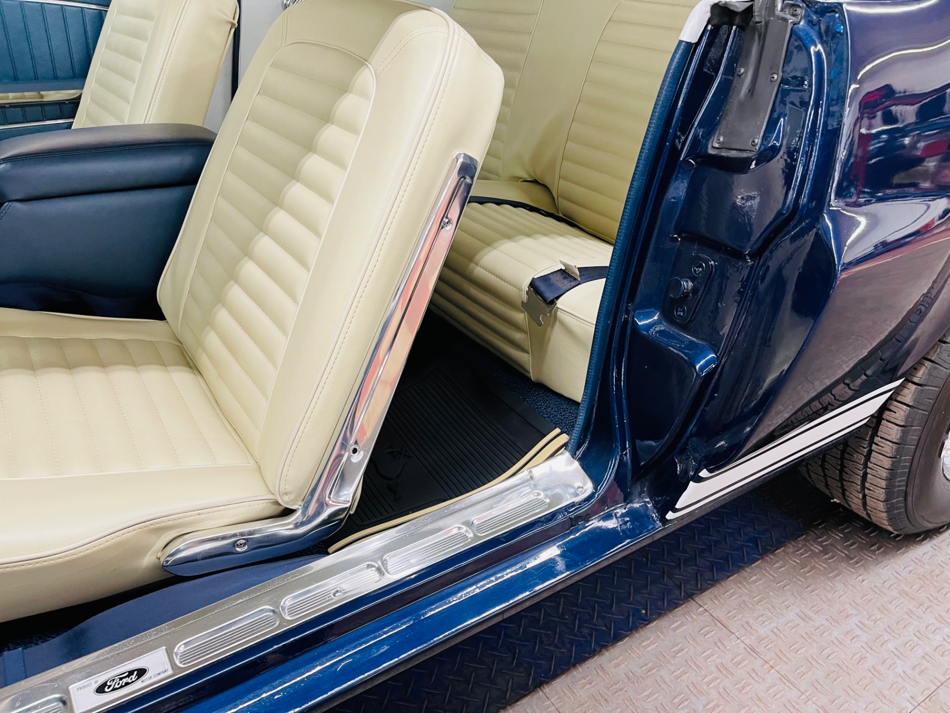 1966 Ford Mustang Sitzbezüge - Sport, Hellblau
