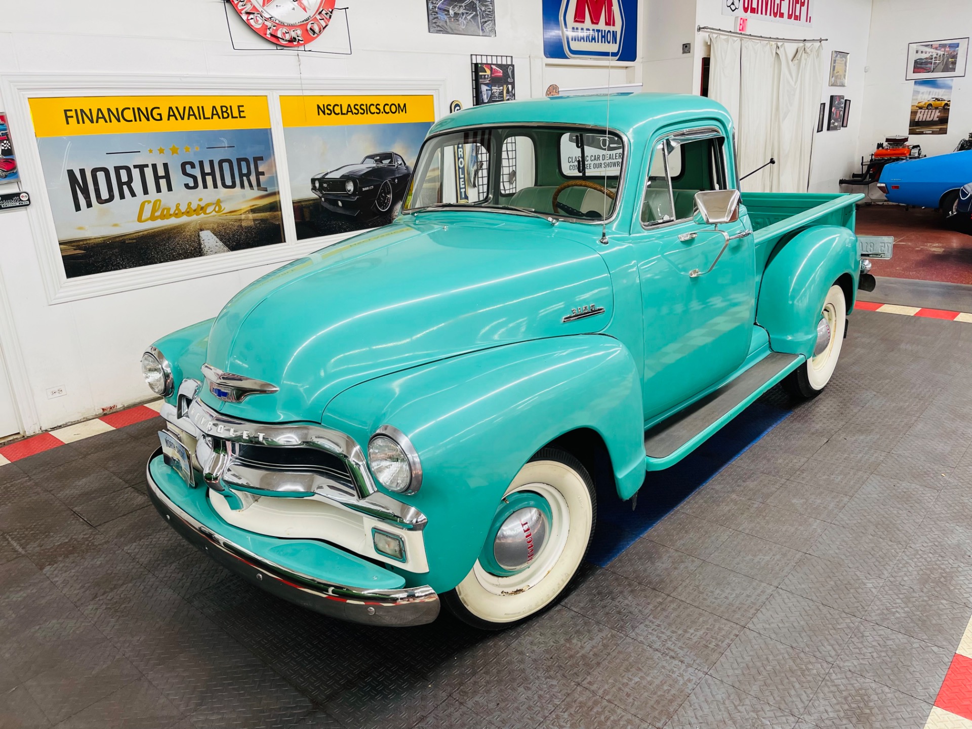 Used 1954 CHEVROLET 3100 - 5 WINDOW PICK UP - SEE VIDEO For Sale (Sold) |  North Shore Classics Stock #54264CV