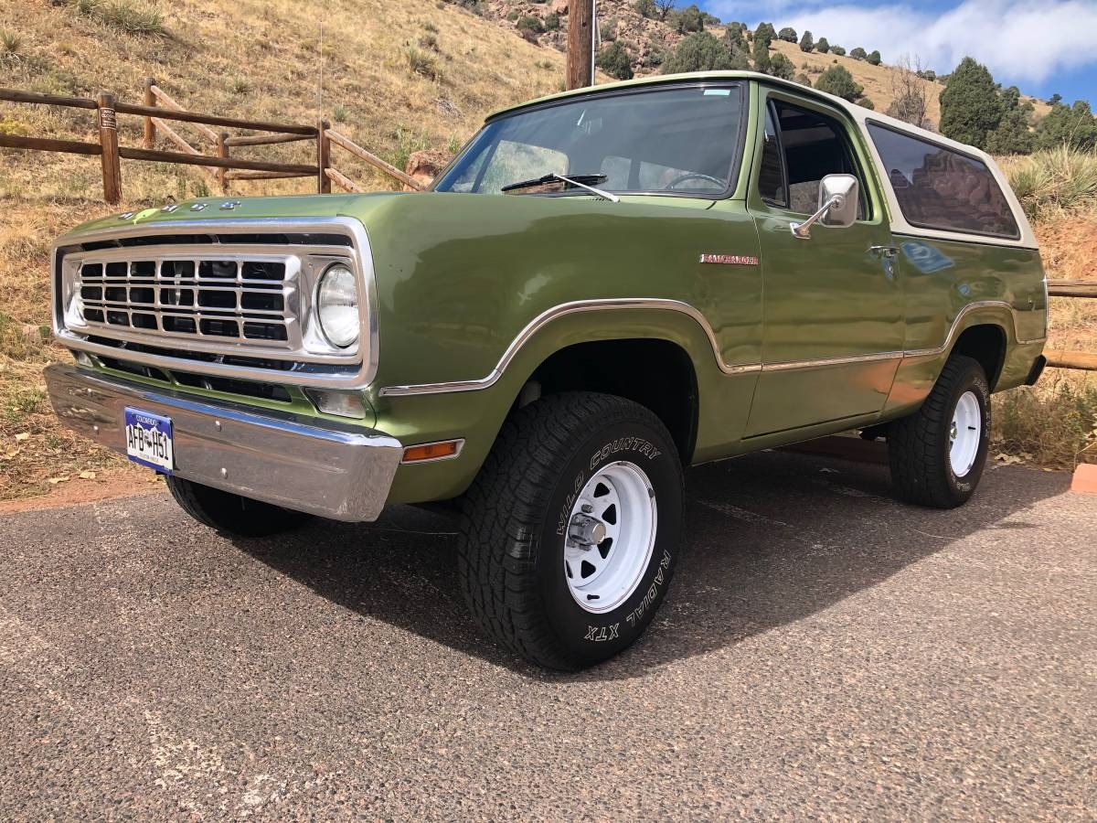 Used 1976 Dodge Ramcharger - VERY CLEAN ORIGINAL SUV - For Sale ($42,900) |  North Shore Classics Stock #76123KFCVO