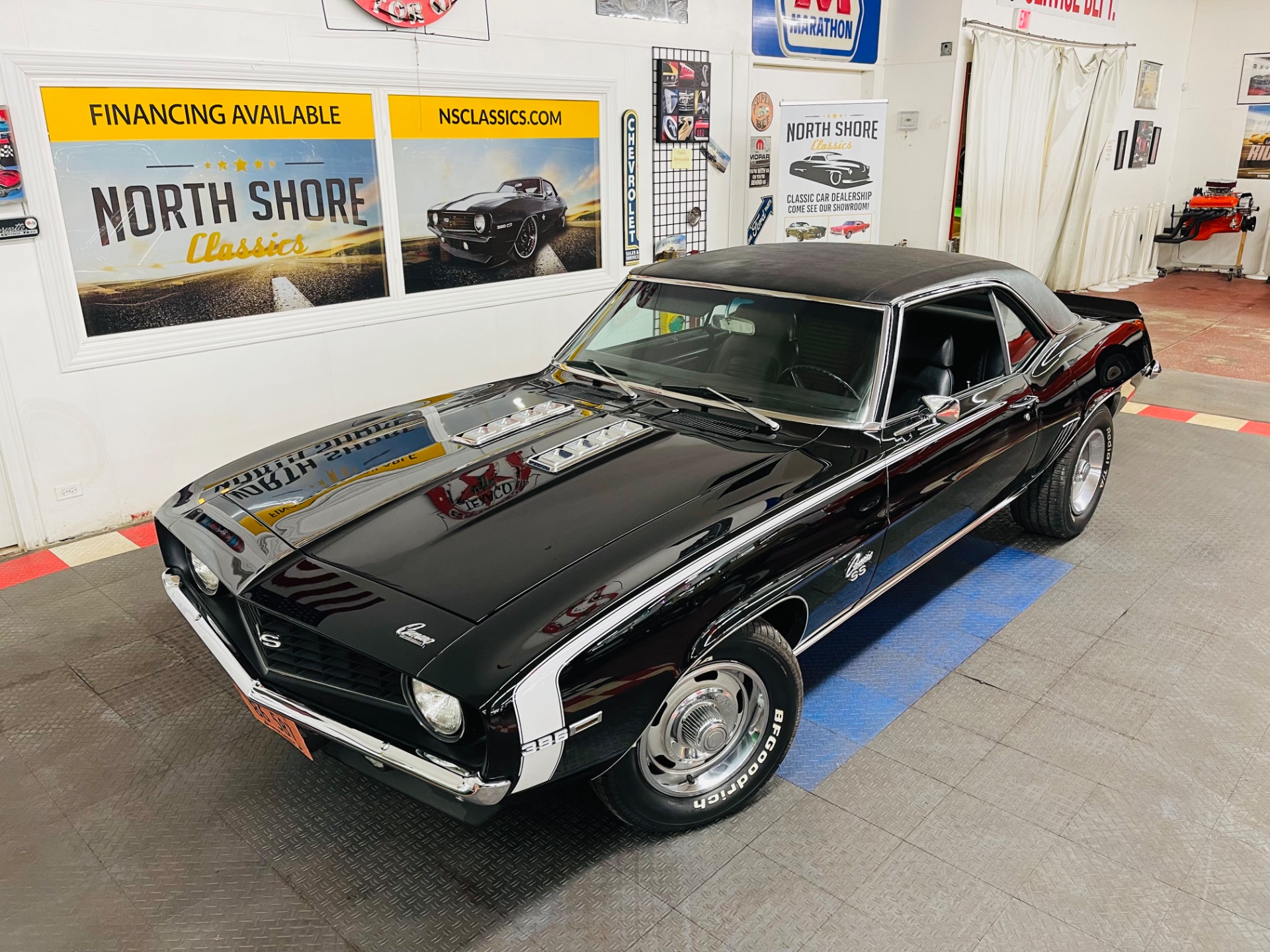 Used 1969 Chevrolet Camaro - SUPER SPORT - 454 ENGINE - TRIPLE BLACK ...