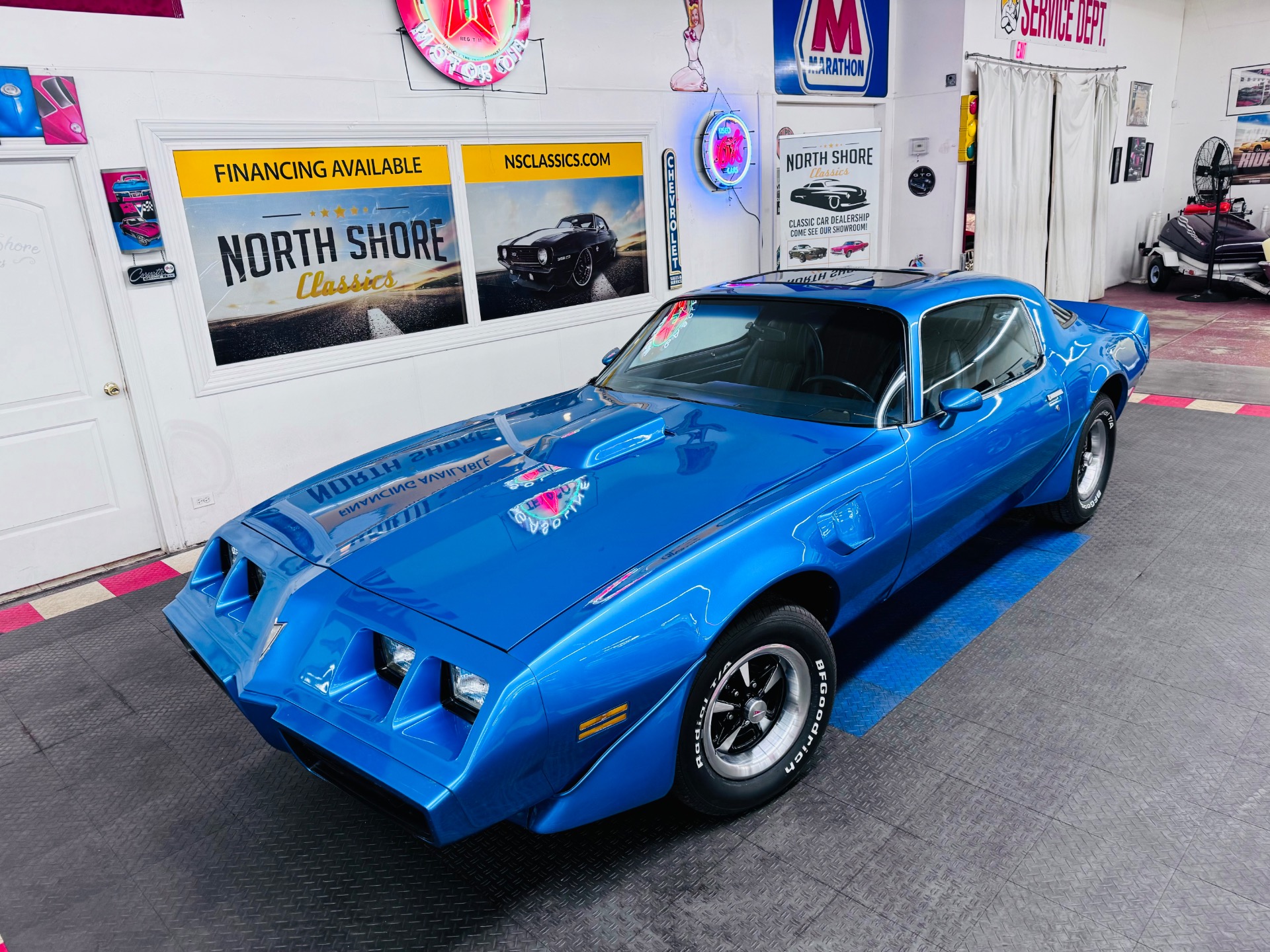 Used 1980 Pontiac Trans Am - ATLANTIS BLUE - 400 SBC ENGINE -SEE VIDEO For  Sale ($23,900) | North Shore Classics Stock #80852KFCV