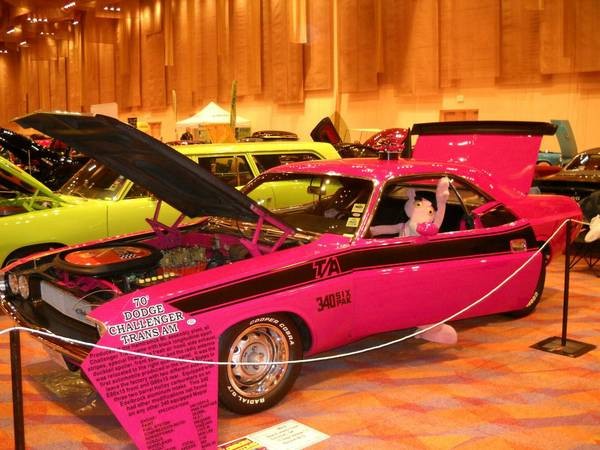 Tough Guys Wear Pink: 1970 Dodge Challenger R/T