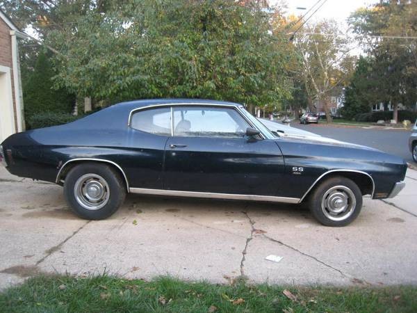 1970 chevelle ss project car for sale canada