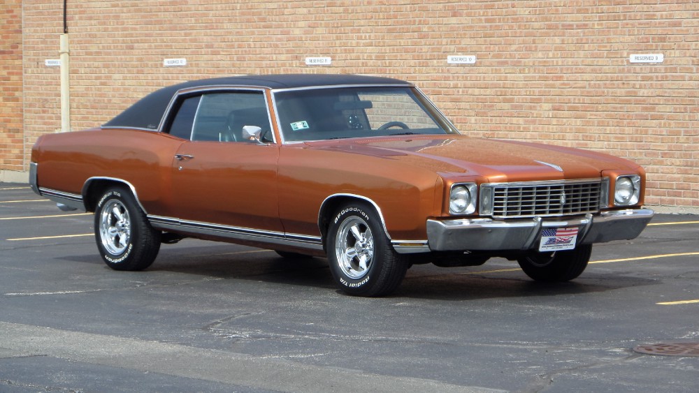 Used 1971 Chevrolet Monte Carlo NUMBERS MATCHING-ATOMIC ORANGE-NEWER ...